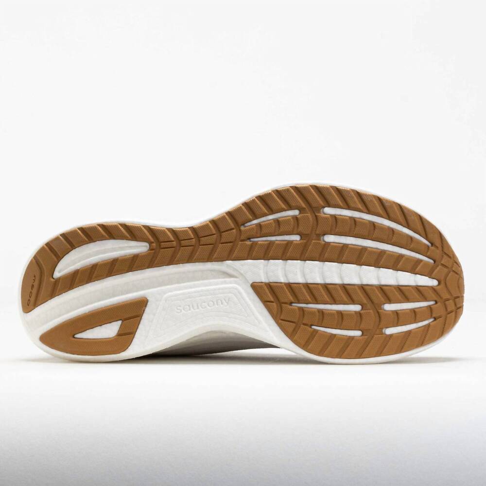 NEW SAUCONY men's ride 18 shoe in arctic/barley - Picture 5 of 6